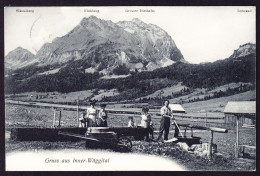 1909 Aus Innerthal Gelaufene AK: Gruss Aus Inner-Wäggital. - Innerthal