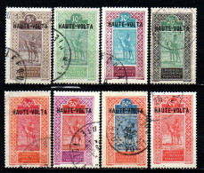 Haute Volta  - 1922  - Tb Antérieurs Surch  - N° 24 à 32 Sauf 30 - Oblit - Used - Used Stamps