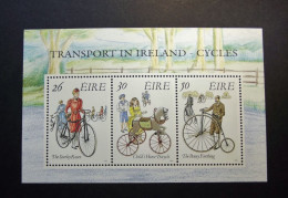 Ireland - Irelande - Eire 1991 - Y & T  N° 749 / 751 (3 Val.) - Transport Ireland - Bike - Cycle - Fiets MNH - Postfris - Hojas Y Bloques