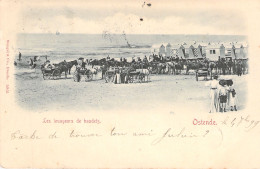 BELGIQUE - Ostende - Oostende - Animé - Les Louageurs De Baudets - Carte Postale Ancienne - Oostende