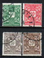 Haute Volta  - 1928  - Tb Taxe N° 11 à 14 - Oblit - Used - Timbres-taxe