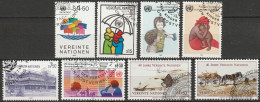 UNO Wien 1985 MiNr.47 - 54 Gestempelt Jahrgang Ohne Block ( EK 190/4) - Usati