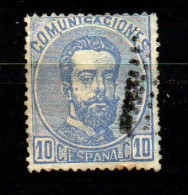 SPAGNA - 1872 - EFFIGIE DEL RE AMEDEO I DI SAVOIA - USATO - Usados