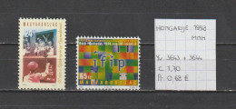 (TJ) Hongarije 1998 - YT 3643 + 3644 (postfris/neuf/MNH) - Nuevos