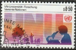 UNO Wien 1985 MiNr.48 Gest. 10.Jahre Universität Der UNO ( 2266) - Used Stamps