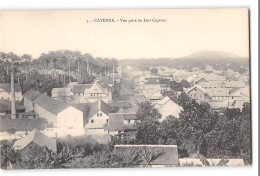 CPA Guyane Cayenne Vue Prise Du Fort Cépérou - Cayenne