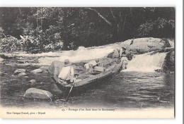 CPA Guyane Passage D'un Saut Dans Le Sinnamary  - Altri & Non Classificati