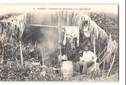 CPA Guyane Saint St Laurent Du Maroni Campement De Maraudeurs à La Crique Mouche  - Saint Laurent Du Maroni