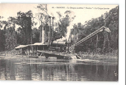 CPA Guyane Saint St Laurent Du Maroni La Drague Aurifère Danica à La Crique Janvier - Saint Laurent Du Maroni