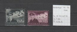 (TJ) Hongarije 1942-'43 - YT LP. 52 + 57 (postfris/neuf/MNH) - Nuevos