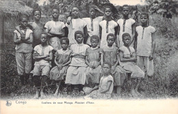 CONGO - Nels - Ecoliers De Race Mongo - Mission D'ikao - Carte Postale Ancienne - Belgisch-Kongo