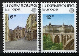 Luxembourg 1977 Europa CEPT (**)  Mi 945-46 Y&T 895-96 - 1977