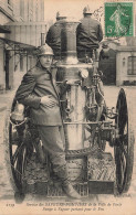 Paris * Sapeurs Pompiers De La Ville De Paris * Pompe à Vapeur Partant Pour Le Feu * Pompier Fireman - Autres & Non Classés