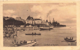 FRANCE - Evian Les Bains  - Le Port D'Evian - Carte Postale Ancienne - Evian-les-Bains