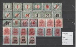 (TJ) Hongarije - YT Taxe 30 Zegels (postfris/neuf/MNH) - Port Dû (Taxe)