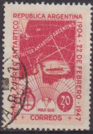 Antarctique - ARGENTINE - Base Argentine -  N° 486 - 1947 - Usati