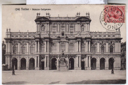 ITALIE / TURIN - PALAZZO CARIGNANO - 13 AGO 1909 - Palazzo Carignano