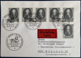 Expressbrief, Berlin, 1973 - Storia Postale