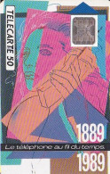 F92A 11/1989 TÉLÉPHONE AU FIL DU TEMPS 50 SC5an - 1989