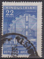 Industrie.- ARGENTINE - Usine Pétro-chimique - N° 547 B - 1954 - Usati