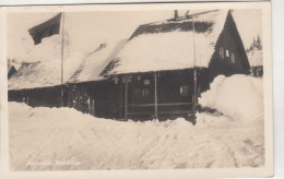 D6903) HINTERALM - Schiehütte - Sehr Stark Verschneit - Gel. MÜRZZUSCHLAG 1932 - Mürzzuschlag