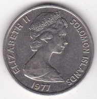 Solomon Islands 20 Cents 1977, Elizabeth II , En Cupronickel,  KM# 5 - Isole Salomon