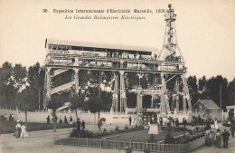 Marseille * Les Grandes Balançoires électriques , Exposition Internationale D'électricité 1908 * Manège Attraction - Ohne Zuordnung