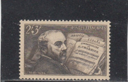 France - Année 1942 - Neuf** - N°YT 542** - Au Profit Des Oeuvres D'entraide Des Musiciens - Unused Stamps