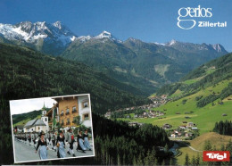 1 AK Österreich / Tirol * Blick Auf Gerlos Im Zillertal - Luftbildaufnahme * - Gerlos