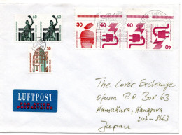 70924 - Bund - 1998 - 2@60Pfg SWK MiF A LpBf BRIEFZENTRUM 66 - ... -> OFUNA (Japan), M "Nachtraegl Entw"-Stpl - Cartas & Documentos