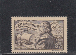 France - Année 1942 - Neuf ** - N°YT 544** - Jean De Vienne - Unused Stamps