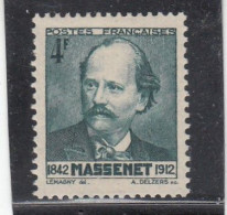 France - Année 1942 - Neuf ** - N°YT 545** - Jules Massenet - Unused Stamps