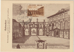 Carte Maximum BELGIQUE N°Yvert 504 (RUBENS) Obl Sp Rubens 1939 (Maison De Rubens à Anvers Par Harrewiljn) - 1934-1951