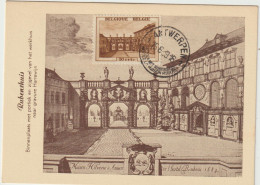 Carte Maximum BELGIQUE N°Yvert 504 (RUBENS) Obl Sp Rubens 1939 (Maison De Rubens à Anvers Par Harrewiljn) - 1934-1951