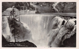 WASSEN - STAUSEE UND KASKUDE BEIM PLAFFENSPRUNG ~ AN OLD REAL PHOTO POSTCARD #234201 - Wassen