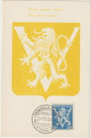 Carte Maximum BELGIQUE N°Yvert 676A (VICTOIRE - LIBERATION) Obl Sp 1945 - 1934-1951