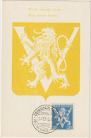 Carte Maximum BELGIQUE N°Yvert 676A (VICTOIRE - LIBERATION) Obl 1945 - 1934-1951