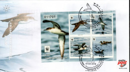 WWF Local FDC;  MALTA, Bird    /   MALTE, Lettre De Première Jour, Oiseau   -  2016 - Albatros & Stormvogels