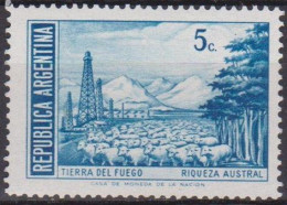 Moutons.- ARGENTINE - Pétrole De La Terre De Feu - N° 912 * - 1972 - Ungebraucht