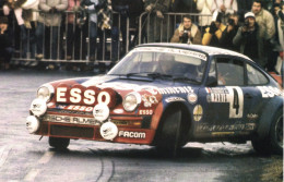 Porsche 911SC -  Rallye Monte-Carlo 1982  - Pilote: Guy Frequelin -  15x10cms PHOTO - Rallyes