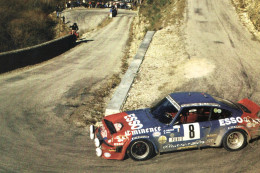 Porsche 911SC -  Rallye Monte-Carlo 1982  - Pilote: Jean-Luc Therier -  15x10cms PHOTO - Rallyes