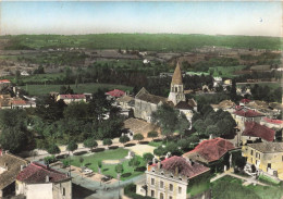 Montbron * Vue Arienne Sur La Place Et église St Maurice - Autres & Non Classés