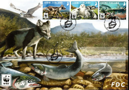 WWF Local FDC FINLAND   /   FINLANDE,  Lettre De Première Jour  -  2018 - Andere & Zonder Classificatie