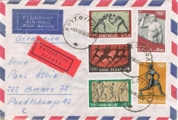 52299. Carta Aerea Certificada Expres CRISOPOLIS (Grecia) 1972 To Germany - Storia Postale
