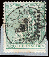 Salamanca - Edi O 133 - Fragmento Mat Fech. "Salamanca" - Used Stamps