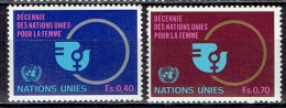 UN Genf - Mi-Nr 89/90 Ungebraucht / MNH ** (e823) - Unused Stamps