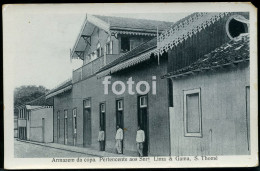 OLD POSTCARD WAREHOUSE SAO TOME THOME AFRICA - Sao Tome Et Principe