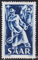 GERMANY Saar [1949] MiNr 0284 ( */mh ) - Oblitérés