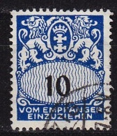 GERMANY REICH Danzig [Porto] MiNr 0031 ( OO/used ) - Portomarken