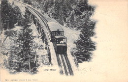 SUISSE - Rigi Bahn - Chemin De Fer En Hauteur - Carte Postale Ancienne - - Autres & Non Classés